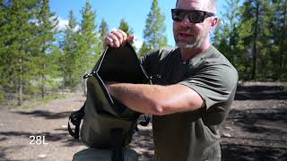 Filson Dry Backpack Review  Sean Sewell of Engearment [upl. by Merwin]