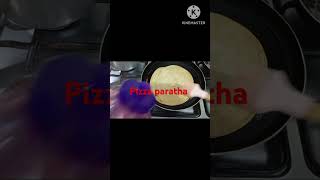 food pizzaparatha pizzalover moms cook amp bakes [upl. by Dyun]