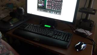 Logitech G510 unboxing install set upAsus VE247 [upl. by Gnirps104]