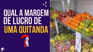 Qual margem de lucro de uma quitanda [upl. by Nywra]