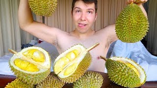 Durian Challenge • MUKBANG [upl. by Erdnoed612]