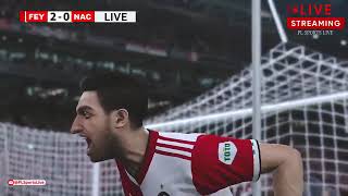 🔴LIVE Feyenoord vs NAC Breda  NETHERLANDS Eredivisie 2024  Football Live Match Today [upl. by Eilyak]