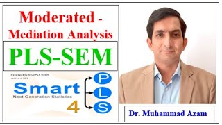 Moderated Mediation Analysis  ModeratedMediation Model in SmartPLS 4  Mediated Moderation Model [upl. by Iosep]