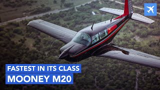 Mooney M20 – Fastest Single Engine Piston Plane Review History Specs and Costs [upl. by Helm426]