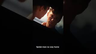 Spiderman and MJ Kiss scene tomholland zendaya shorts love spiderman spidermannowayhome mj [upl. by Ahsatel]