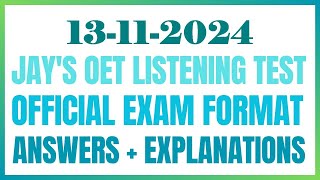 OET READING TEST 13112024 oet oetexam oetnursing oetlisteningtest [upl. by Yetnruoc]