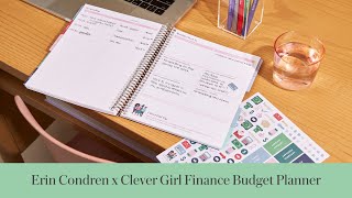 Introducing the NEW Erin Condren x Clevergirlfinance Budget Planner 😍 budget budgeting [upl. by Aniryt981]