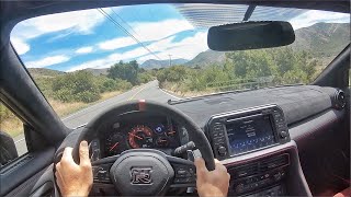 2020 Nissan GTR Nismo POV Canyon Drive 3D AudioASMR [upl. by Kara]