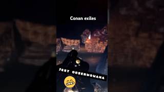 Conan exiles Obserwujemy ludzi z wysokich skałek [upl. by Chaney]