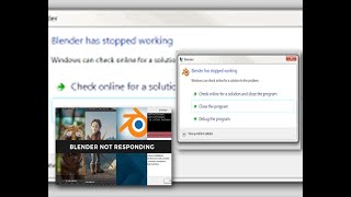 How to fix blender not responding error [upl. by Deeyn600]