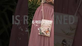 Meet Anuschka Where Art is redefined anuschkaleather fashion handpaintedbag art handmade [upl. by Misha]