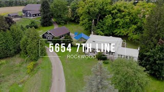 5654 7th Line Rockwood  Aerial Video Branded [upl. by Yticilef557]