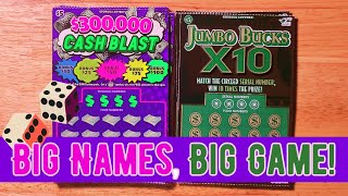 Jumbo Scratching Event Cash Blast amp Jumbo Bucks Collide [upl. by Onder741]