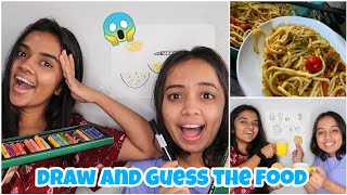 We only ate FOOD we could DRAW and GUESS for 24 HOURSGOPSVLOG [upl. by Assenev]