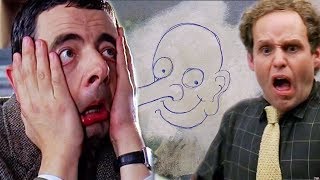 Art DISASTER  Bean Movie  Funny Clips  Mr Bean Official [upl. by Rebel180]