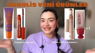 BEAULİS YENİ ÜRÜNLER  Cover ıt kapatıcı  Turuncu maskara [upl. by Aivatahs930]