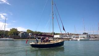 Cornish Crabber Cornish Cutter 24 Bermudan rigged  Boatshedcom  Boat Ref205622 [upl. by Salhcin]