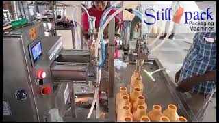 Bio Fertilizer liquid filling machine and cap pressing unit ph 9959152752 [upl. by Aterg897]