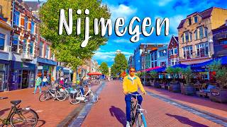 Nijmegen Netherlands walking tour 4k 2024 [upl. by Ahsitauq]