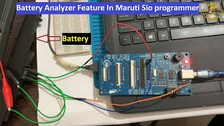 Laptop Battery Analyzer Features Added in Maruti Sio Programmer  Battery Charge With Programmer [upl. by Ainorev]