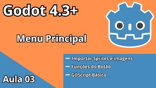 Funções dos Botões Godot  Curso Gratuito  Aula 03  Avião Navegador [upl. by Dianne]