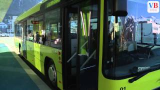 Neue Hybridbusse im Einsatz [upl. by Lorianne]