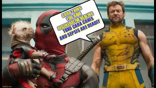 Kissing dogs on the mouth Deadpool Medical misinformation [upl. by Ylloj517]