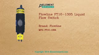 Flowline FT101305 Liquid Flow Switch [upl. by Lhary]