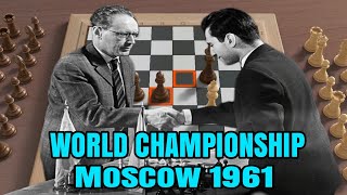 SERU PERTANDINGAN CATUR PALING BERSEJARAH botvinnik mikhail vs mikhail tal 1961 [upl. by Lock466]