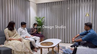 A client feedback for Vision Design Studio  Videography by The JsR Studio [upl. by Giusto]