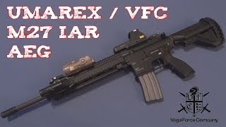 Review Umarex  VFC M27 IAR AEG [upl. by Asli46]