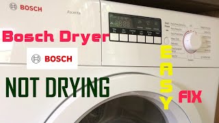 Bosch Heat Pump Dryer wont dry clothes properly Ill show you how [upl. by Gerardo850]