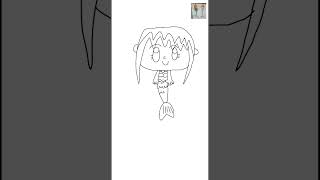 10302022  How to Draw Mermaid Aquamarine from Aquamarine Movie  RFART419 [upl. by Christine]