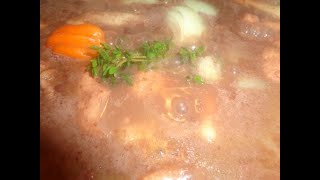 Jamaican Stew Peas Recipe Video [upl. by Ku]