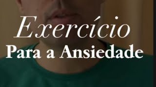 EXERCÍCIO PARA ANSIEDADE Parte 1 psicologia saudemental ansiedade [upl. by Nagrom]