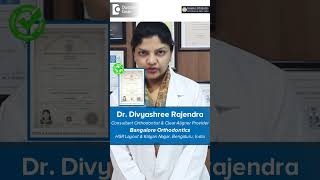 Aligners vs Braces Treatment for Crooked Teeth  Dr Divyashree Rajendra Doctors Circle shorts [upl. by Belda]