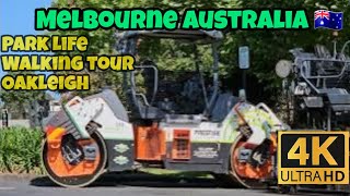 4K Melbourne Australia Park Life Walking Tour Timelapse  D W Nicoll Reserve Oakleigh [upl. by Burnard697]