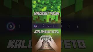 How to play Haggstrom Minecraft C418 kalimbatabs kalimbacover [upl. by Gayl63]