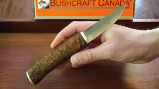 Roselli UHC Carpenters Knife SE view by wwwbushcraftcanadacom [upl. by Amrac905]