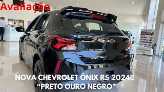 NOVO CHEVROLET ÔNIX RS 2024 [upl. by Ataynik]