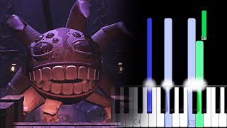 Doors Floor 2  The Mines Ending OST  Piano Tutorial [upl. by Christopher]