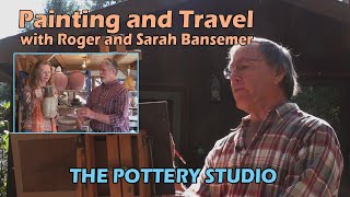 The Pottery Studio  Painting and Travel [upl. by Furtek135]