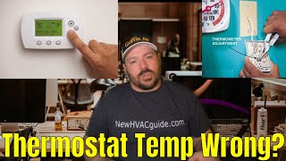 Thermostat gone bad Inaccurate Temperature reading Tstat Deadband explained [upl. by Dew112]