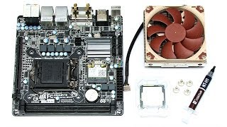 Haswell i3 MiniITX Build Part One [upl. by Noyk]