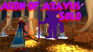 Wizard101 Aeon of Atavus solo 160 Fire [upl. by Amarillis28]