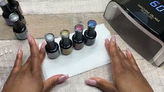 New Reflective Glitter Gel Polish  MADAM GLAM December 2023 [upl. by Irep]