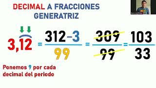 DECIMAL A FRACCIÓN  CONVERSIONES  EJERCICIO 2 [upl. by Ollopa943]