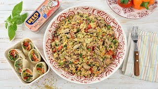 Salata cu macrou si bulgur  Wrap cu pate de ton CC Eng Sub  JamilaCuisine [upl. by Clyte]