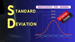 Biostatistics for Nursing Standard Deviation ampRange 🌹فيديو مهم جداً🌹 [upl. by Luciano305]