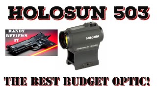 Holosun 503 Why it should be your first red dot [upl. by Sianna]